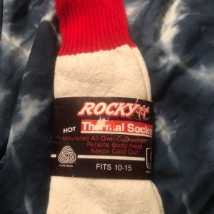 2 Pairs Vintage Deadstock Rocky Thermal Socks